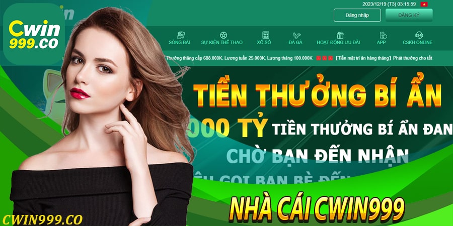 Trang giới thiệu nhà cái cwin999